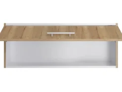 Optifit Küchen-Oberschrank Erik290 90 cm x 35,2 cm x 34,9 cm Wildeiche< Küchenschränke