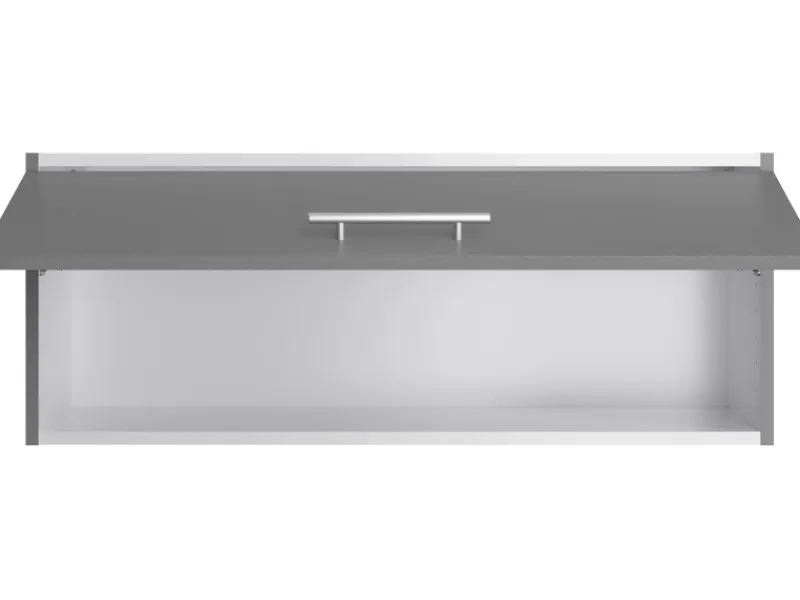 Optifit Küchen-Oberschrank Mats825 90 cm x 35,2 cm x 34,9 cm Basaltgrau< Küchenschränke