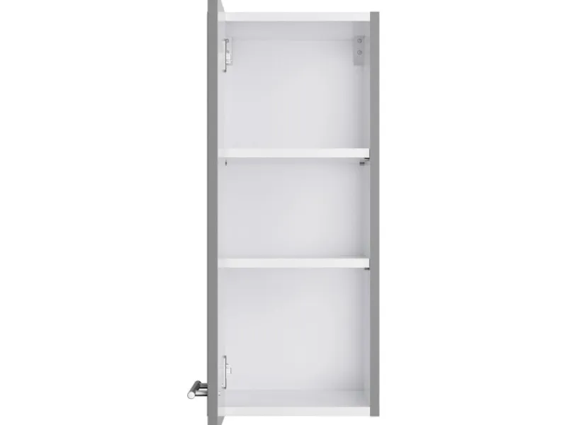 Optifit Küchenschränke<Küchen-Oberschrank Mats825 30 cm x 70,4 cm x 34,9 cm Basaltgrau