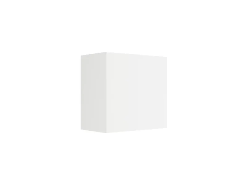 Clearance Optifit Küchen-Oberschrank 60 x 57,6 x 34,6 cm Luca932 Weiß Anthrazit Weiß-Anthrazit