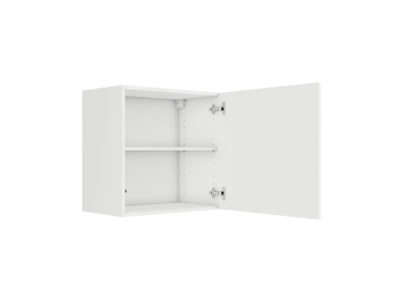 Clearance Optifit Küchen-Oberschrank 60 x 57,6 x 34,6 cm Luca932 Weiß Anthrazit Weiß-Anthrazit