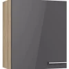 Online Optifit Küchen-Oberschrank Jonte984 60cm x 70,4cm x 34,9cm Anthrazit-Wildeiche