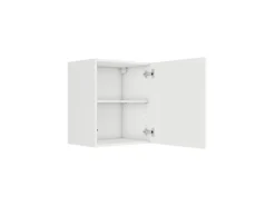 Optifit Küchenschränke<Küchen-Oberschrank 50 x 57,6 x 34,6 cm Luca932 Weiß Anthrazit
