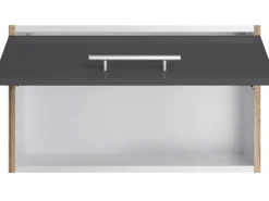 Optifit Küchenschränke<Küchen-Oberschrank Jonte984 60cm x 35,2cm x 34,9cm Anthrazit-Wildeiche