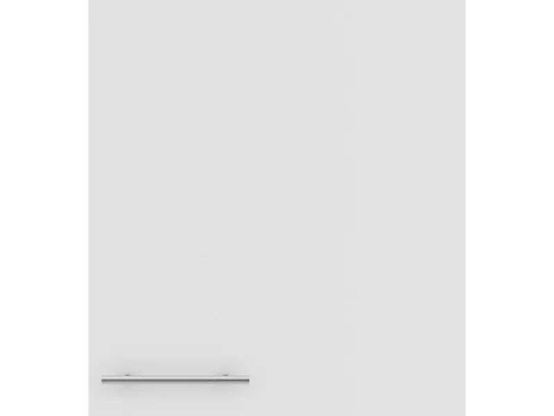 Optifit Küchen-Oberschrank Dakar286 50 cm Weiß Seidenglanz