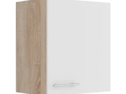 Optifit Küchen-Oberschrank Dakar286 50 cm Weiß Seidenglanz