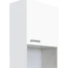 Optifit Küchen-Oberschrank Salo214 60 cm x 89,6 cm x 34,6 cm Weiß< Küchenschränke