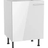 Sale Optifit Küchen-Spülenunterschrank Rurik986 60 cm x 87 cm x 58,4 cm Weiß