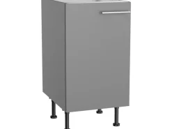 Online Optifit Küchen-Spülenunterschrank Mats825 45 cm x 87 cm x 58,4 cm Basaltgrau