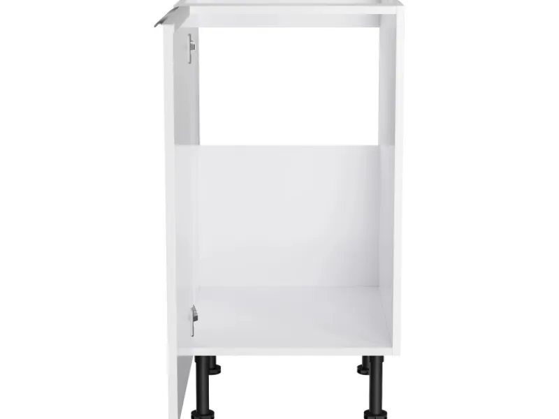 Optifit Küchenschränke<Küchen-Spülenunterschrank Arvid986 45 cm x 87 cm x 58,4 cm Weiß