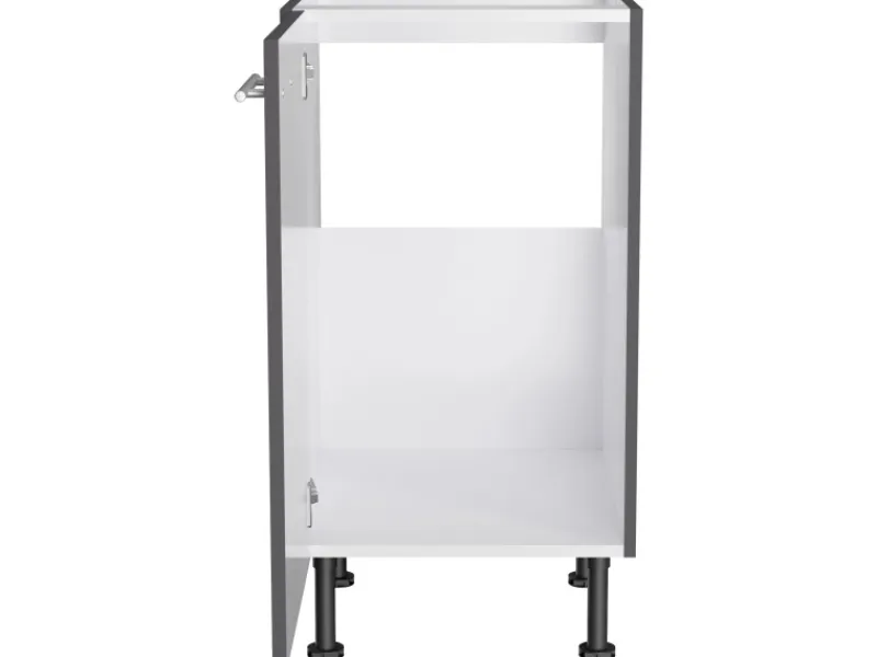 Optifit Küchenschränke<Küchen-Spülenunterschrank Ingvar420 45 x 87 x 58,4cm Anthrazit Matt