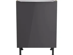 Optifit Küchenschränke<Küchen-Spülenunterschrank Linus984 60x87x58,4cm Anthra.-WildEiche