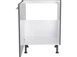 New Optifit Küchen-Spülenunterschrank Ingvar420 60 x 87 x 58,4 cm Anthrazit Matt