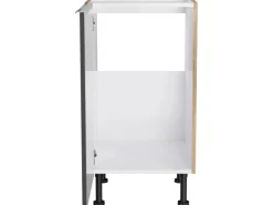 Optifit Küchen-Spülenunterschrank Linus984 45x87x58,4cm Anthra.-WildEiche< Küchenschränke