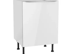 Optifit Küchen-Spülenunterschrank Arvid986 60 cm x 87 cm x 58,4 cm Weiß< Küchenschränke