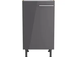 Hot Optifit Küchen-Spülenunterschrank Jonte984 45x87x58,4cm Anthra.-WildEiche