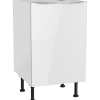 Optifit Küchen-Spülenunterschrank Arvid986 50 cm x 87 cm x 58,4 cm Weiß< Küchenschränke