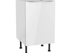 Optifit Küchen-Spülenunterschrank Arvid986 50 cm x 87 cm x 58,4 cm Weiß< Küchenschränke