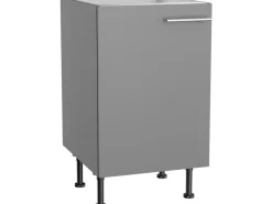 Optifit Küchen-Spülenunterschrank Mats825 50 cm x 87 cm x 58,4 cm Basaltgrau< Küchenschränke