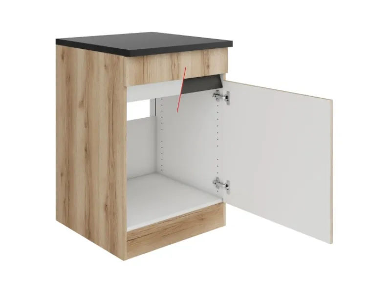 Optifit Küchen-Spülenunterschrank 60 x 88 x 60 cm Kaya290 Nachbildung< Küchenschränke