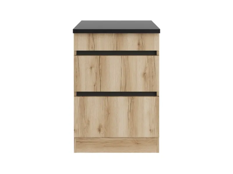 Optifit Küchenschränke<Küchen-Unterschrank m. Auszügen 60x88x60cm Kaya290 Nachbildung