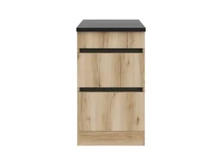 Optifit Küchenschränke<Küchen-Unterschrank m. Auszügen 50x88x60cm Kaya290 Nachbildung