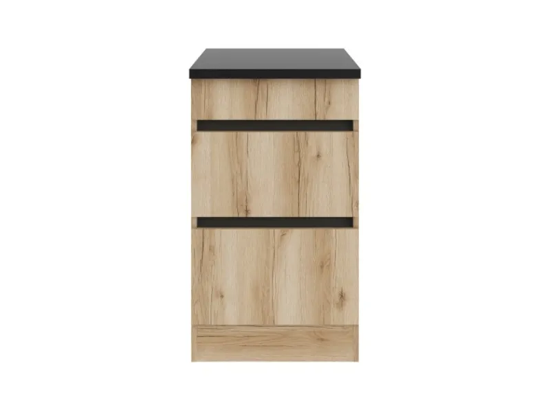 Optifit Küchenschränke<Küchen-Unterschrank m. Auszügen 50x88x60cm Kaya290 Nachbildung