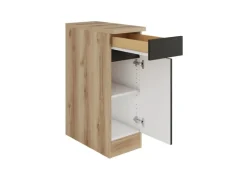 Optifit Küchen-Unterschrank 30 x 88 x 60 cm Noah420 Wildeiche NB< Küchenschränke
