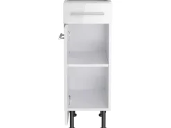 Optifit Küchen-Unterschrank Rurik986 30 cm x 87 cm x 58,4 cm Weiß< Küchenschränke