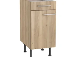 Online Optifit Küchen-Unterschrank Erik290 40 cm x 87 cm x 58,4 cm Wildeiche