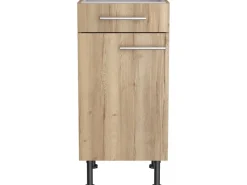 Online Optifit Küchen-Unterschrank Erik290 40 cm x 87 cm x 58,4 cm Wildeiche