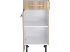 Online Optifit Küchen-Unterschrank Erik290 40 cm x 87 cm x 58,4 cm Wildeiche