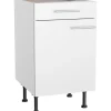 Optifit Küchen-Unterschrank Bengt932 50 cm x 85 cm x 58,4 cm Weiß< Küchenschränke