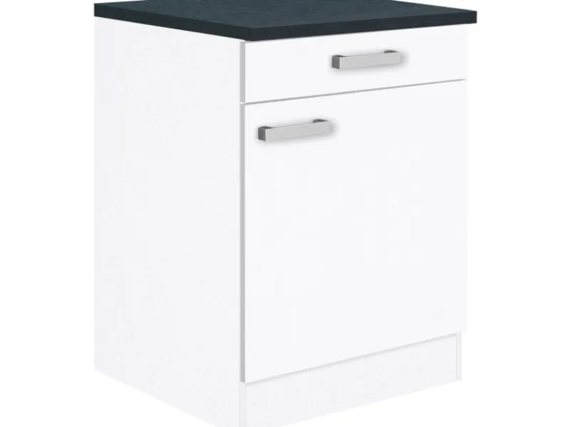 Optifit Küchenschränke<Küchen-Unterschrank Salo214 60 cm Weiß