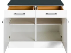 Optifit Küchenschränke<Küchen-Unterschrank Salo214 100 cm Weiß