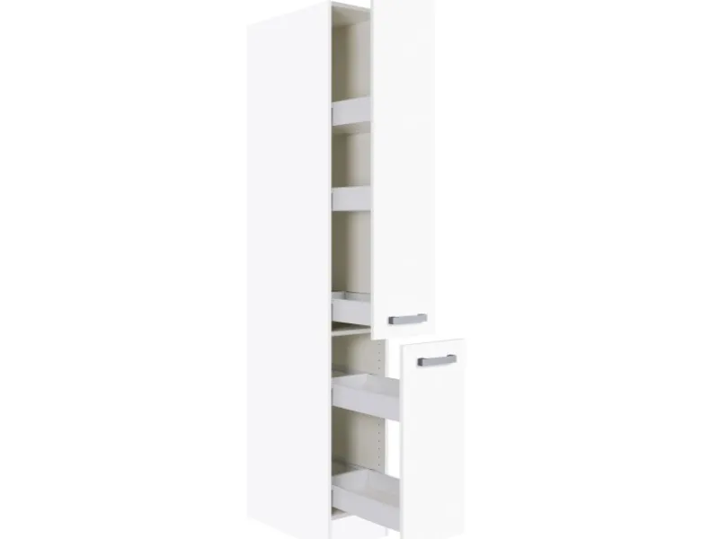 Optifit Vorratsbehälter<Küchen-Vorratszentrum Salo214 30 cm Weiß