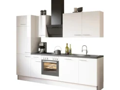 Optifit Einbauküchen<Küchenzeile Optikoncept Rurik ohne E-Geräte 210 cm Weiß