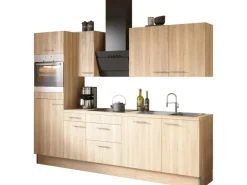 Optifit Küchenzeile Optikoncept Erik 270 cm Wildeiche Nachb.