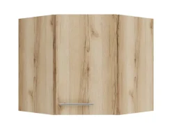 Optifit Küchenschränke<Livorno290 Küchen-Eckoberschrank 60 x 60 cm Wildeiche Nachbildung