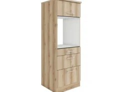 Optifit Einbauküchen|Küchenschränke<Livorno290 Küchen-Geräteumbauschrank 60 cm Wildeiche Nachbildung