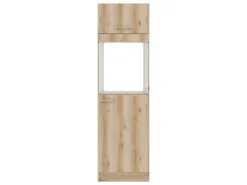 Optifit Kühlschränke|Küchenschränke<Livorno290 Küchen-Geräteumbauschrank 60 cm Wildeiche Nachbildung