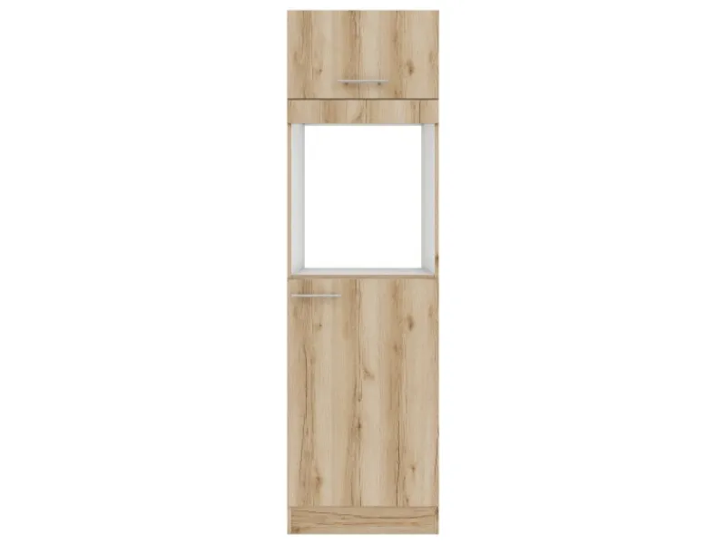 Optifit Kühlschränke|Küchenschränke<Livorno290 Küchen-Geräteumbauschrank 60 cm Wildeiche Nachbildung