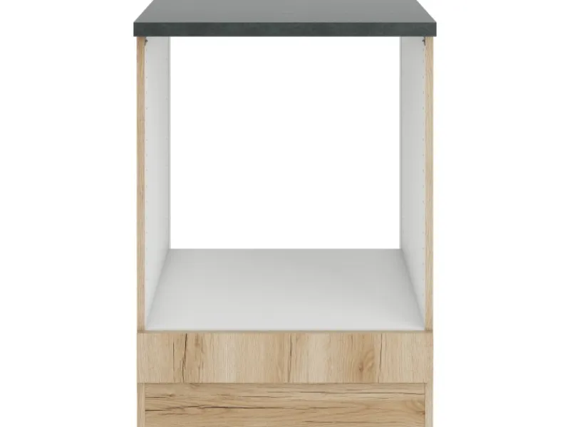 Optifit Herde<Livorno290 Küchen-Herdumbau 60 cm Wildeiche Nachbildung