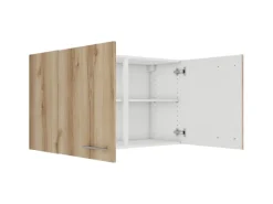 Optifit Küchenschränke|Einbauküchen<Livorno290 Küchen-Oberschrank 100 cm Wildeiche Nachbildung