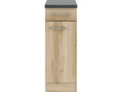 Sale Optifit Livorno290 Küchen-Unterschrank 30 cm Wildeiche Nachbildung