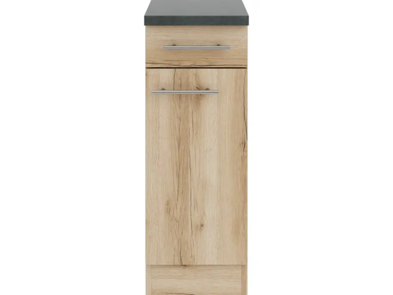 Sale Optifit Livorno290 Küchen-Unterschrank 30 cm Wildeiche Nachbildung