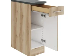 Sale Optifit Livorno290 Küchen-Unterschrank 30 cm Wildeiche Nachbildung