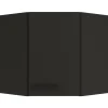 Optifit Küchenschränke<Madrid420 Küchen-Eckoberschrank 60 x 60 cm Anthrazit Matt