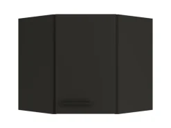 Optifit Küchenschränke<Madrid420 Küchen-Eckoberschrank 60 x 60 cm Anthrazit Matt