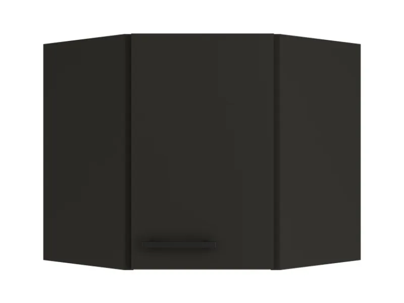 Optifit Küchenschränke<Madrid420 Küchen-Eckoberschrank 60 x 60 cm Anthrazit Matt